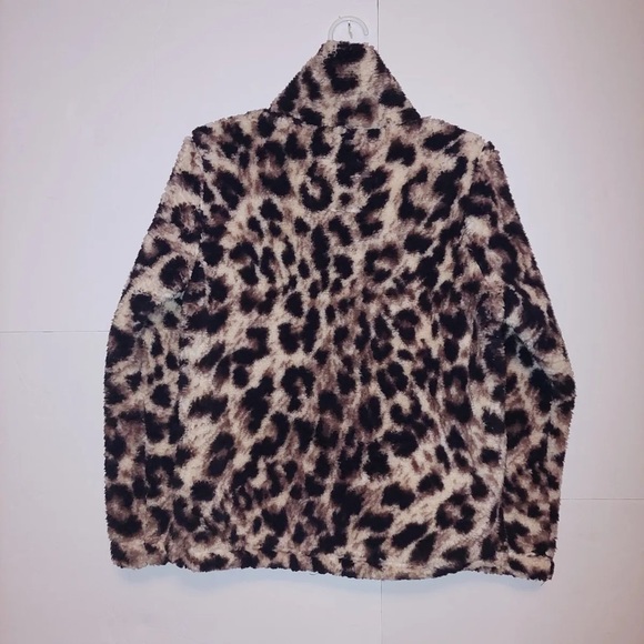 cheetah zip up - Picture 4 of 6